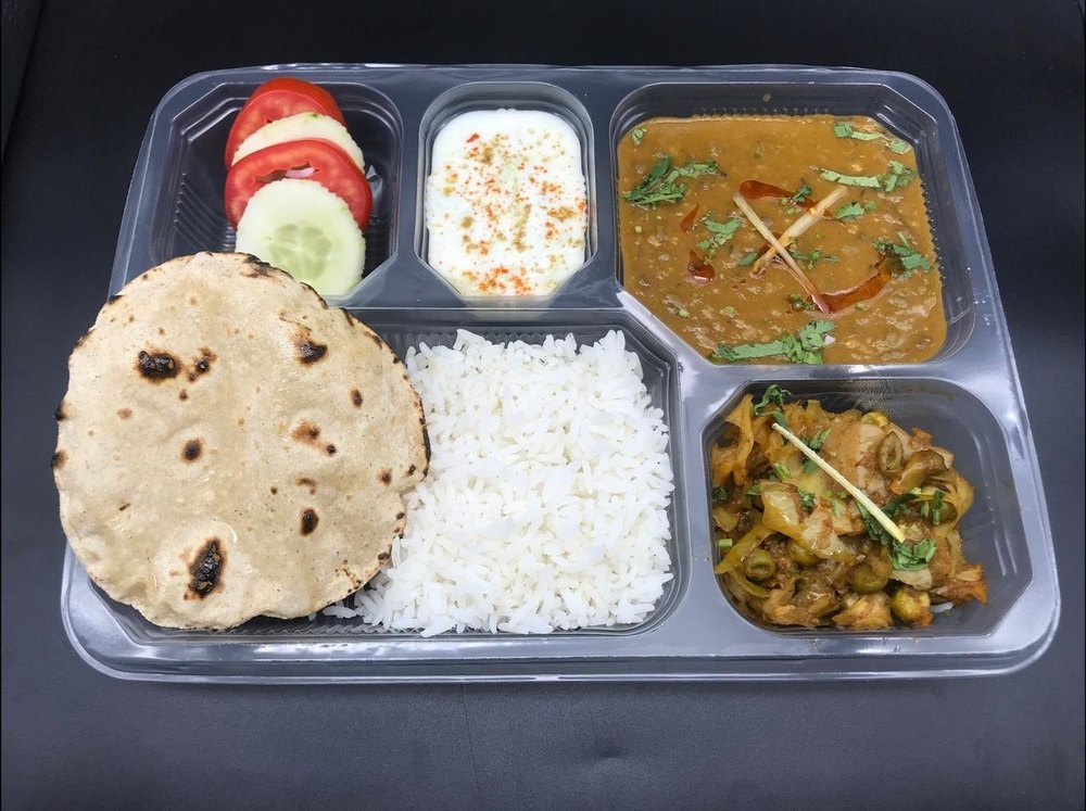 North Indian Veg Food Tiffin Services, Delhi, Live Counters