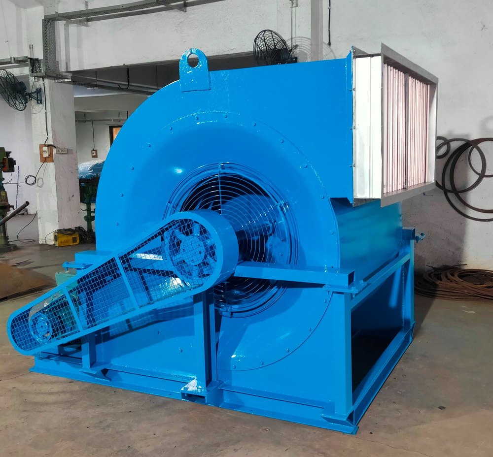 3 Phase & Single Phase Ac Double Inlet Blower, 30 Deg., 500 hp