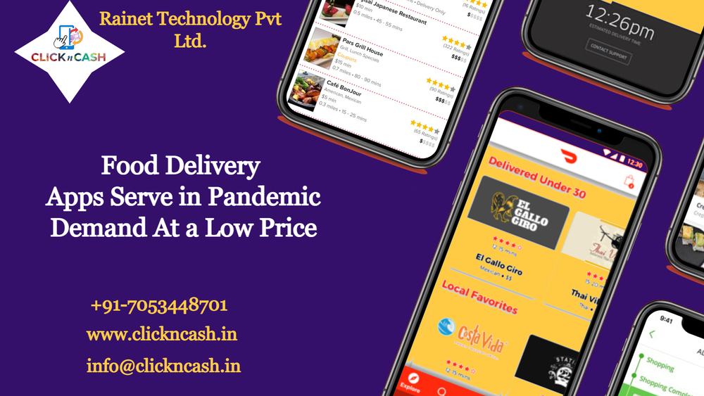 Online Food Delivery App, For Industrial, in Pan India