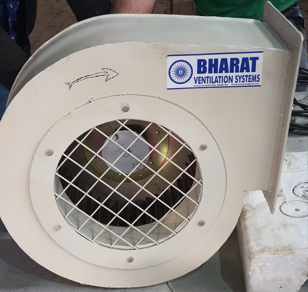 215 & 415 Voltage Single & Three Phase Backward Curved Blower, For Industrial