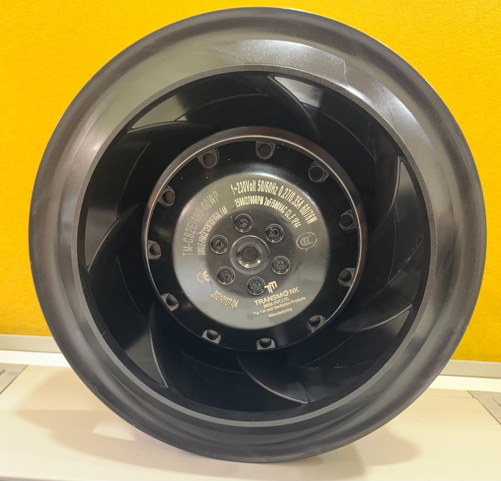 ROSENBERG EBM Standard Backward Curved Radial Fan, For Industrial