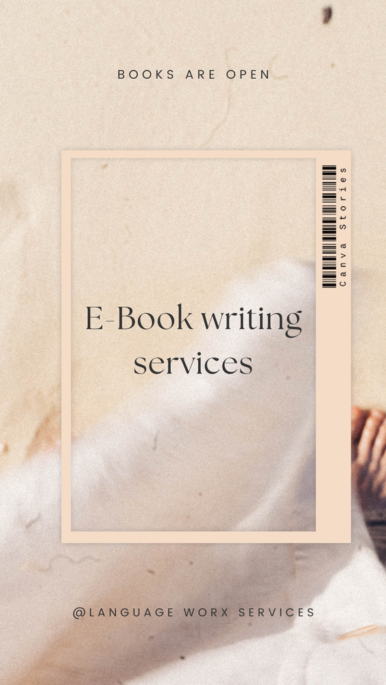 E-Book Writing Service
