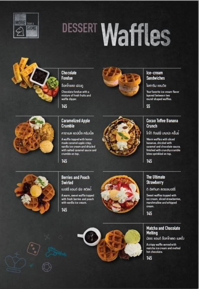 Menu Graphics Designing Service