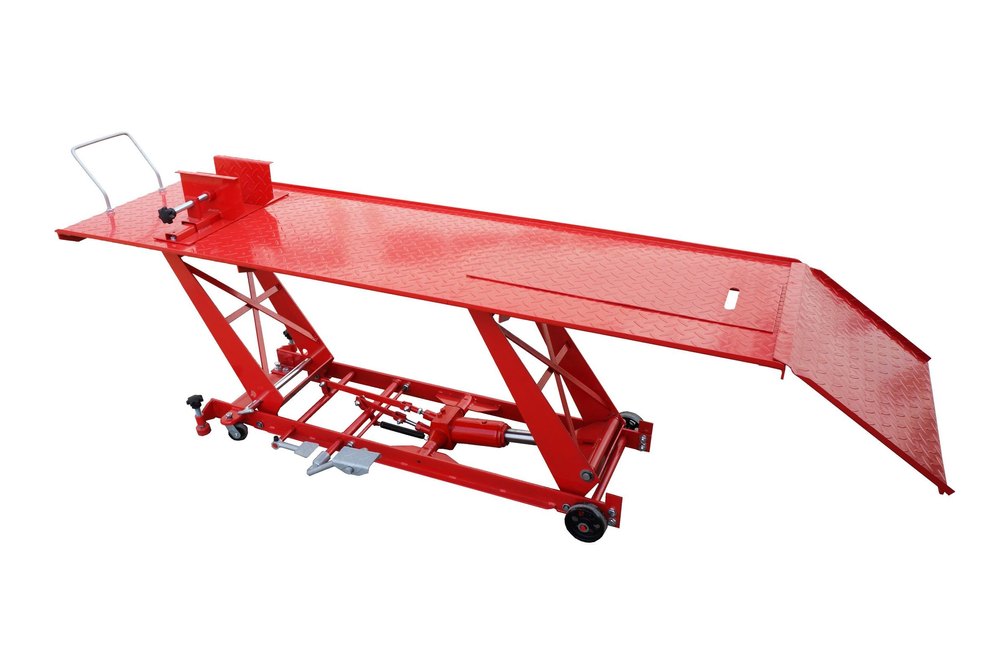 Hi-Tech Hydraulic Motorcycle Ramp, Lifting Capacity: 0.5 To 3 Ton