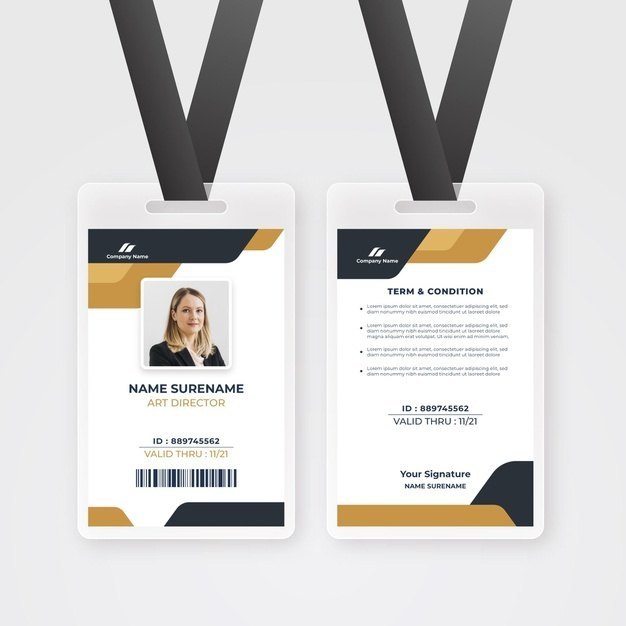 Computer Industry Brochure School Id Card Designing Services