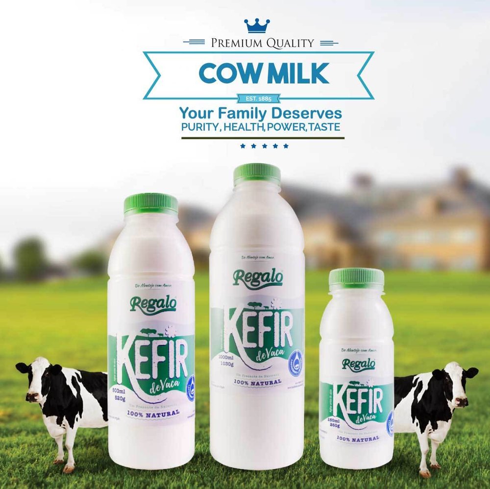 Flat Milk Packaging Design