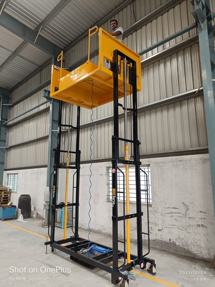 MHE Serve Hydraulic Order Picker, For Industrial, Lifting Capacity: 500 Kg