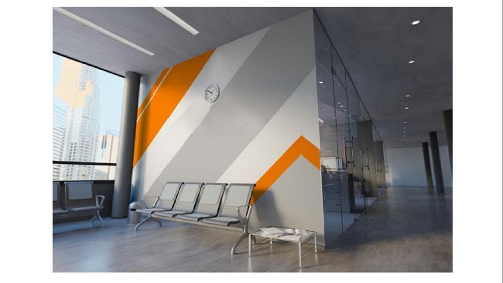 2D Office Wall Graphics Service