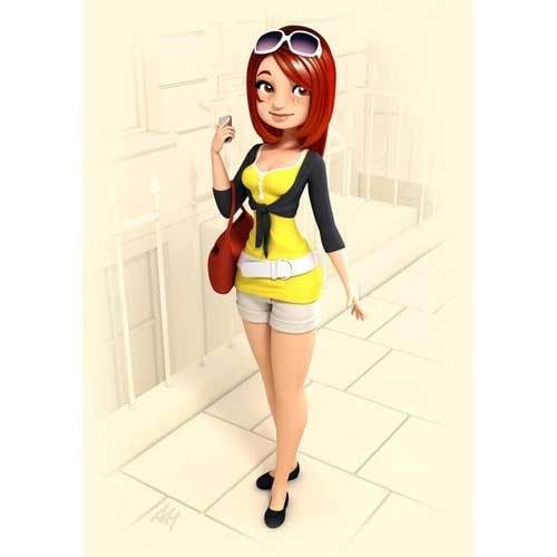 3D Cartoon Design Services
