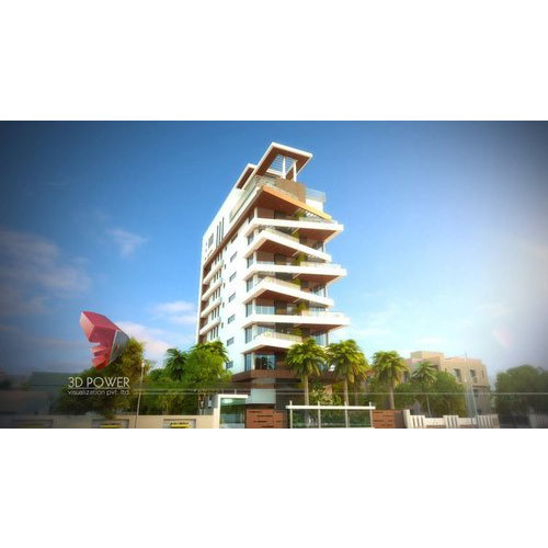 Apartments Exterior Visualization