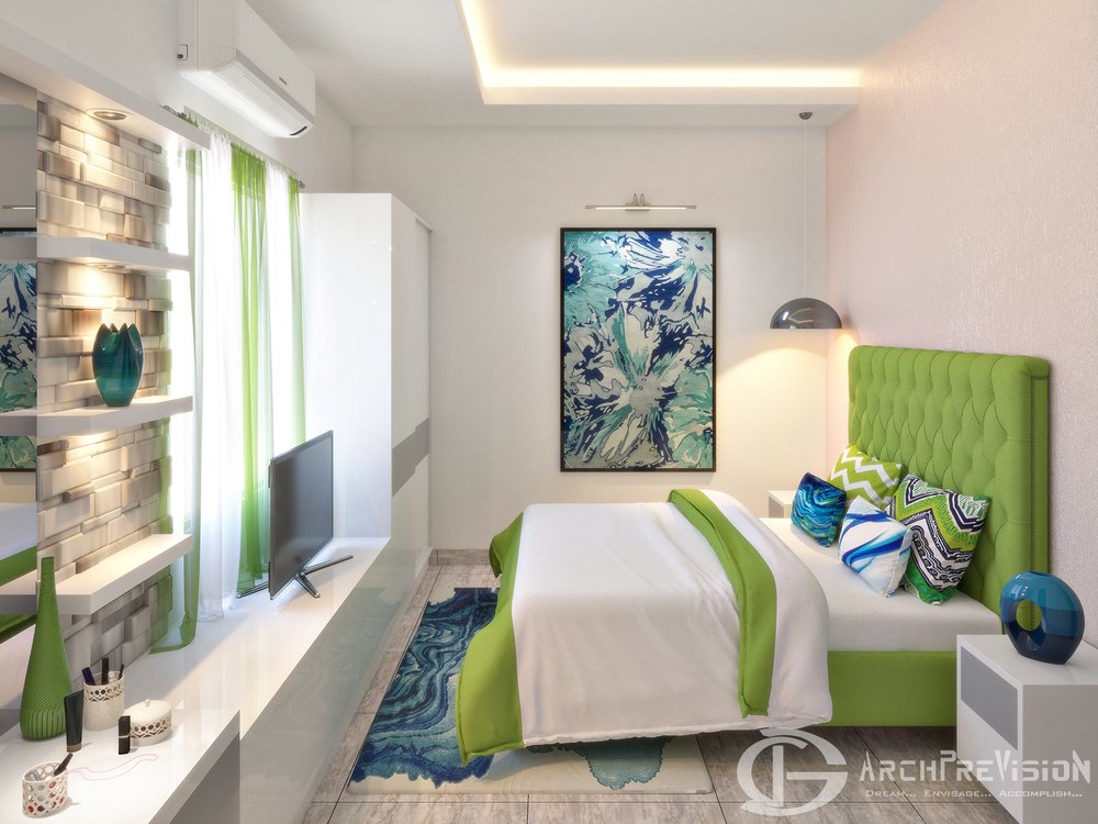 Bedroom Interior Visualization Service