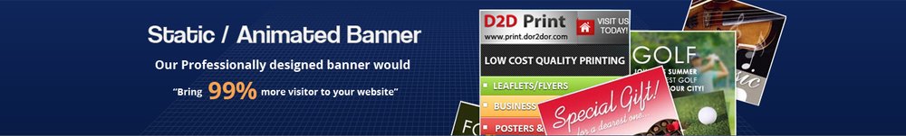 Static & Animated Banners Design