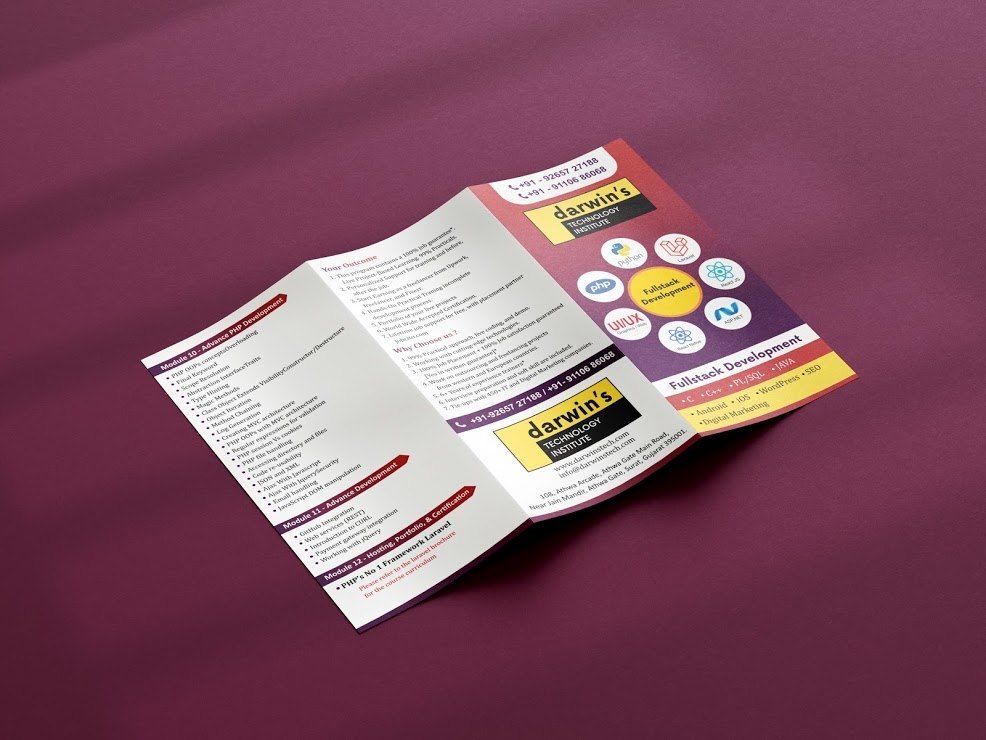 Brochure Flyer Graphic Design Services