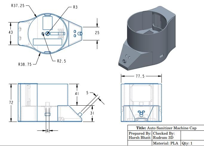 2D CAD Design Service, In Pan India