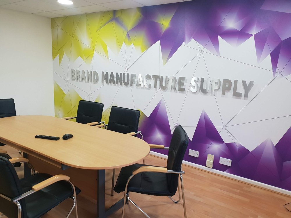3D Office Wallpaper Service