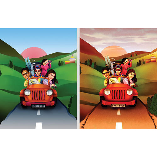 Digital Oil Painting Service