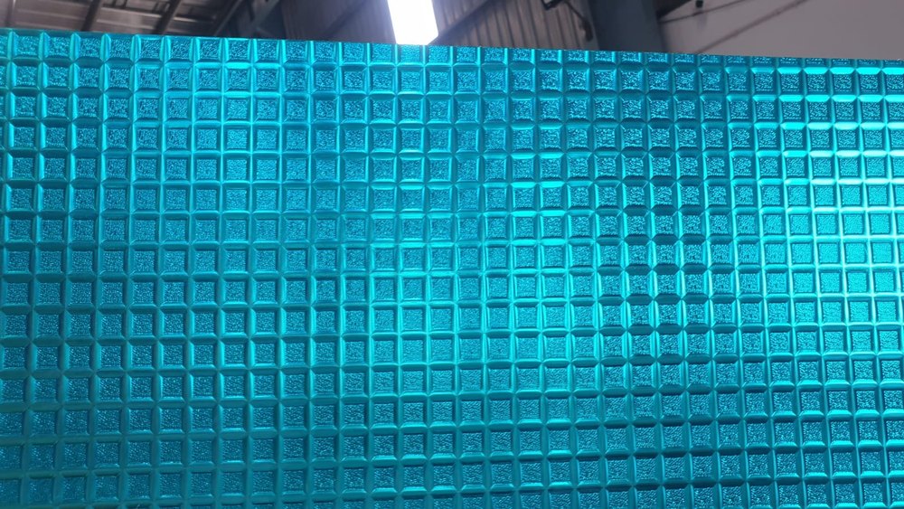 Polycarbonate Sheet Offline And Online Box Design Lake Blue Colour 2mm, Kozhikode, Kerala