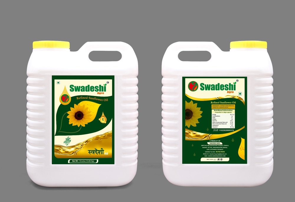 oil can stiker designing