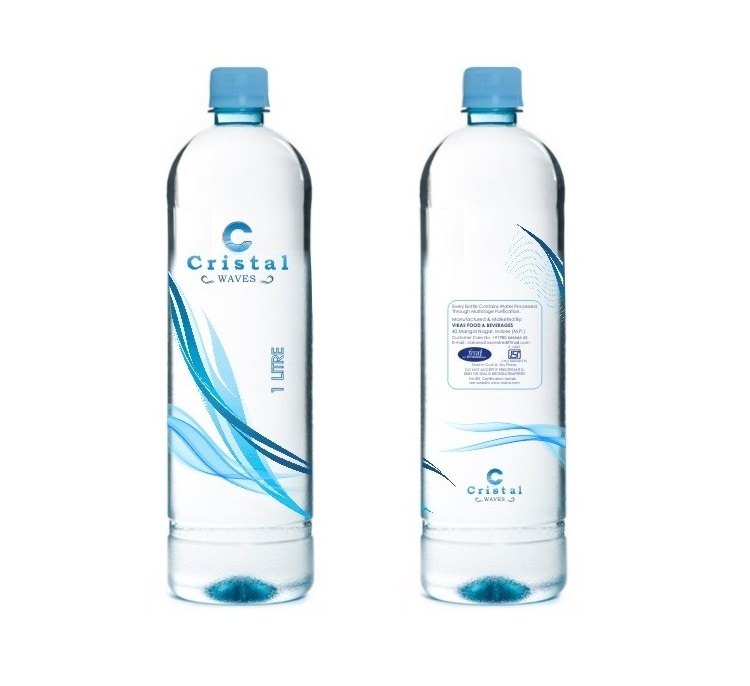 2D Water Bottle Label Design Services