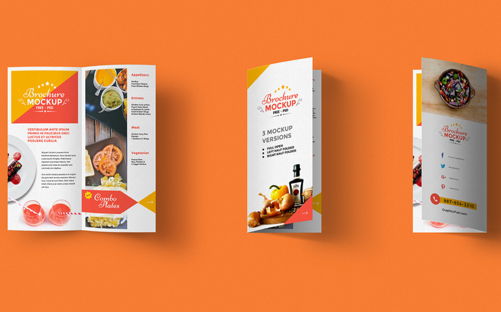 Mockup Fold Designing Service