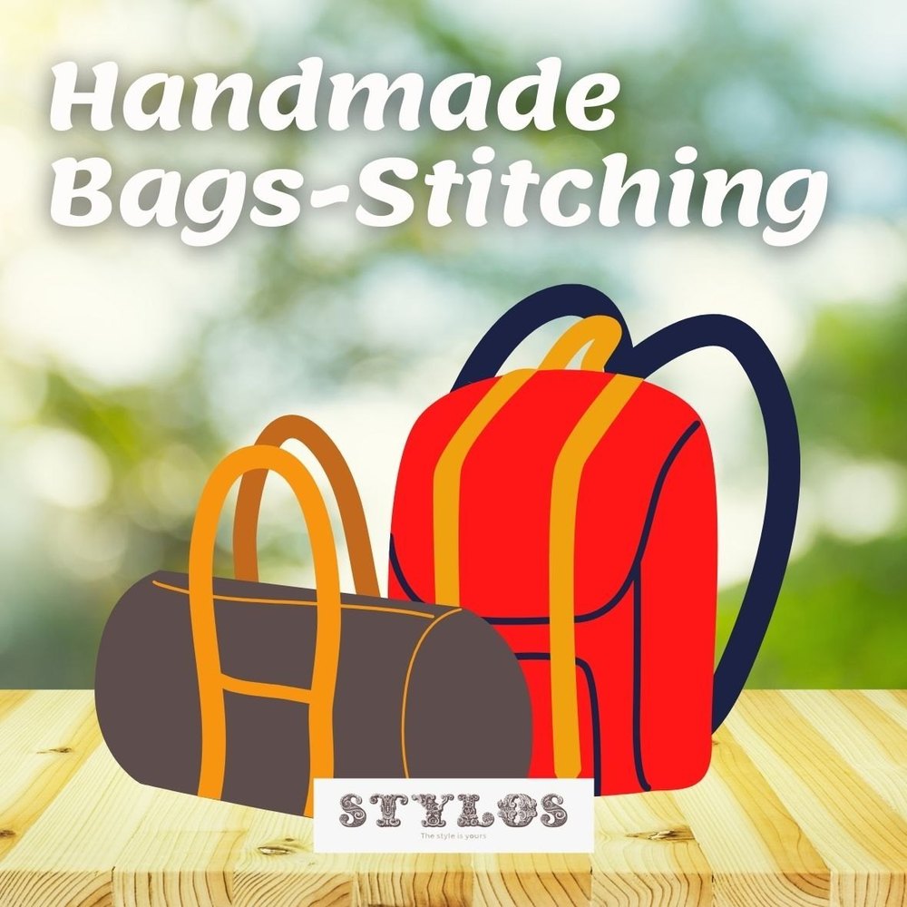 Stylos Polyester 100% Handmade / Handwoven Bag Stitching / Making Service