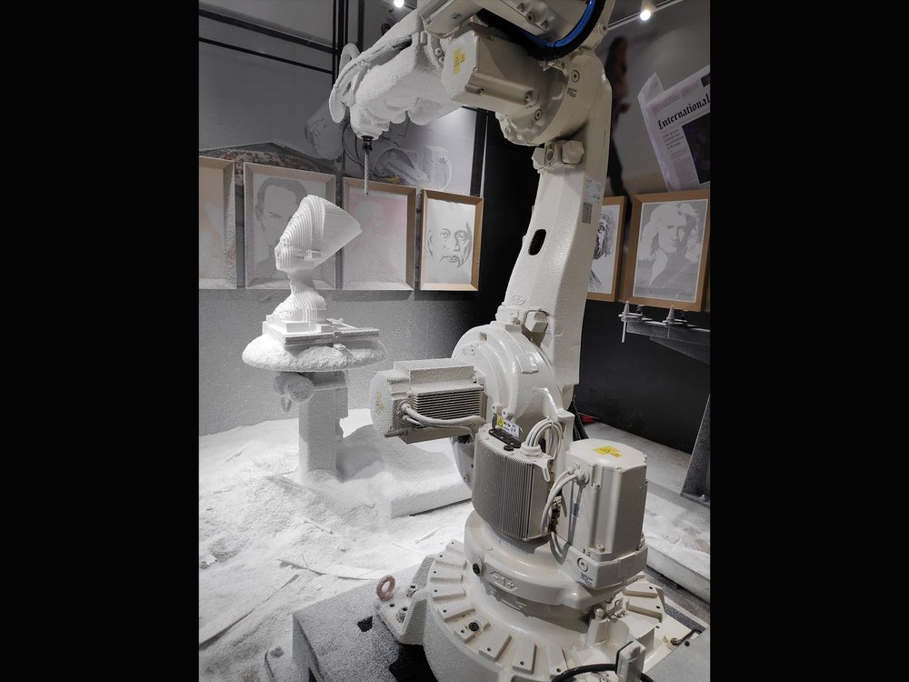 Robotic Milling Commercial Art Work