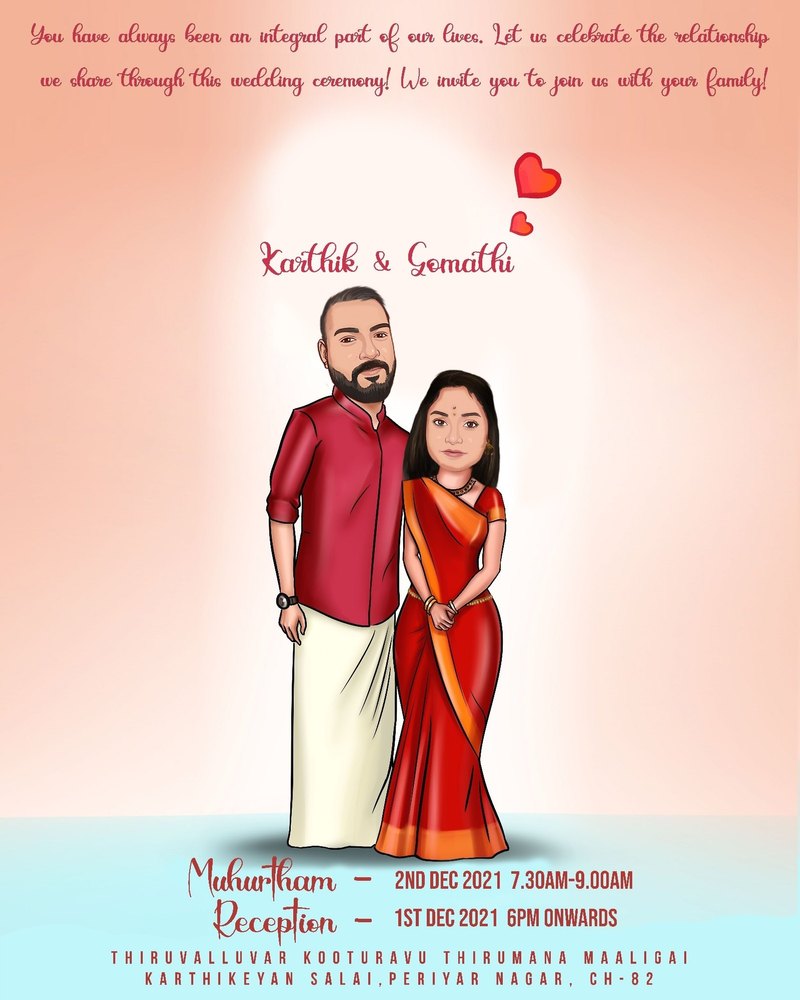 Digital Caricature, Chennai