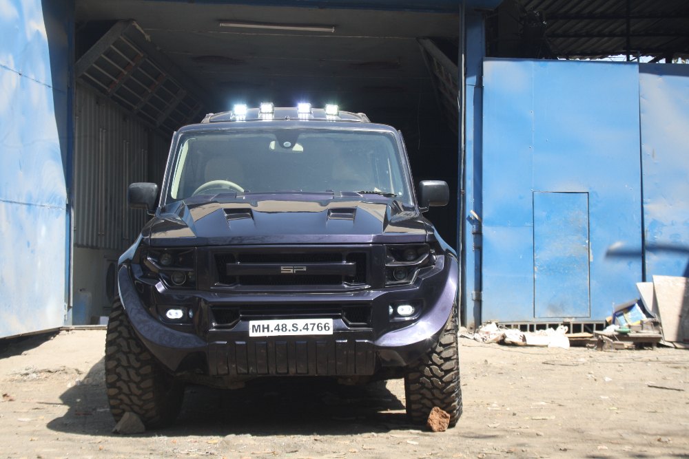 Black Jeep modification