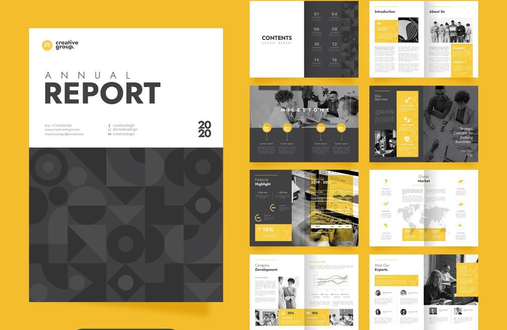 Online Digital corporate Brochure Catalogue Designing Services