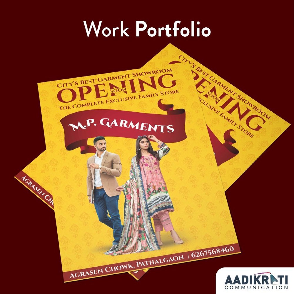 2-3 Days Promotion Flyers Designing Service