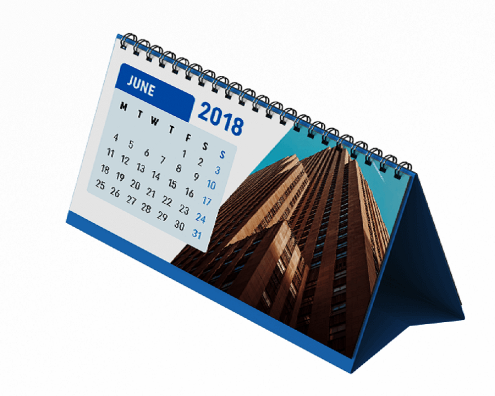8 Days Paper Calendar Designing Printing Services