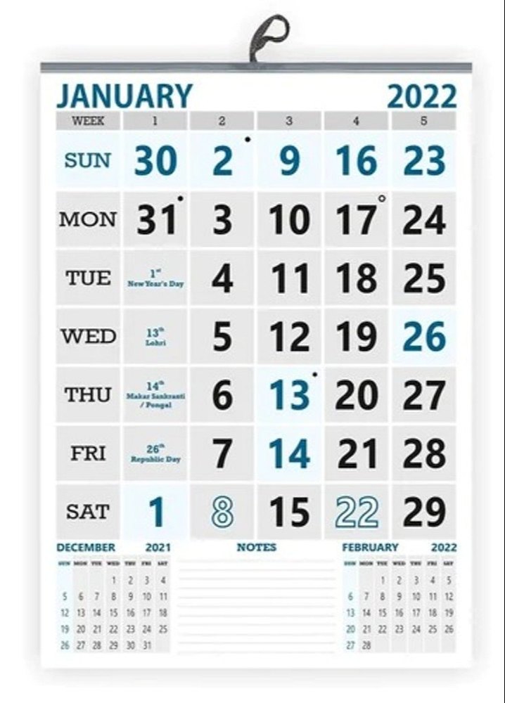 3 Days Digital Printing Calendars Designing Service, For Home, in Pan India