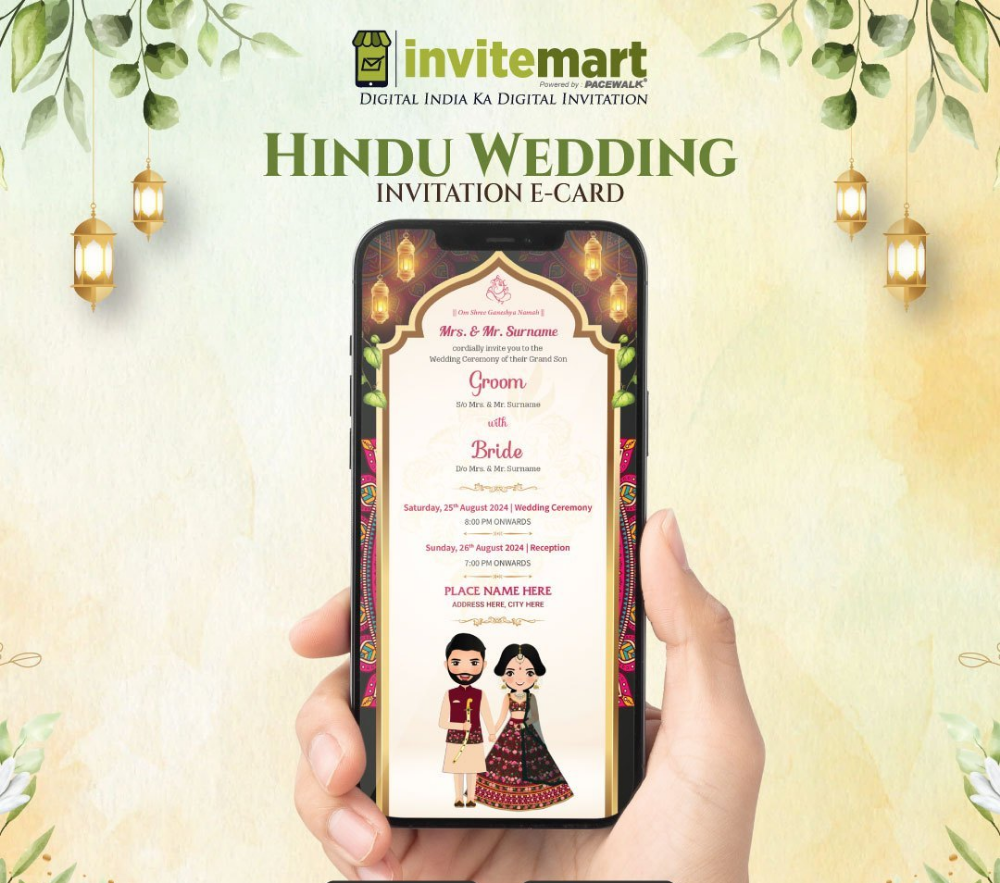 Wedding Card Design Hindu