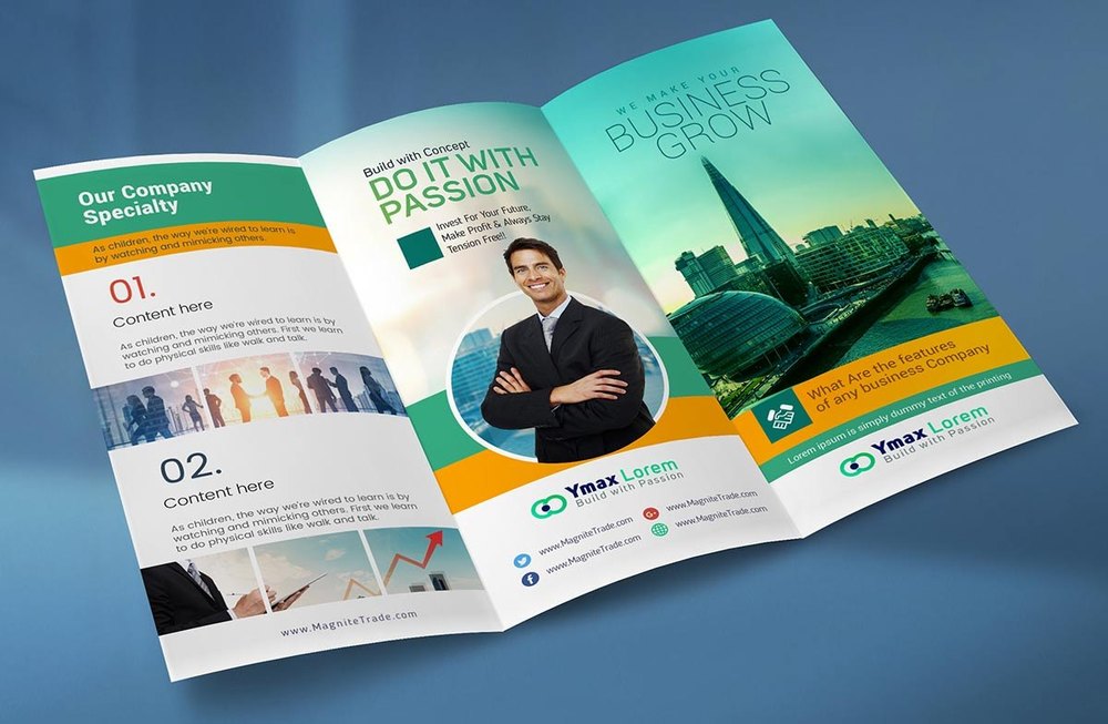 2 Day Paper Leaflet Designing Services