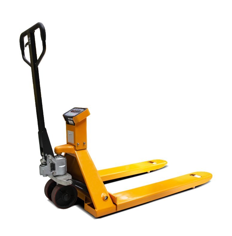Gargi Hand Operated Hydraulic Pallet Truck With Weighing Scale, Load Capacity: 2.5 Ton