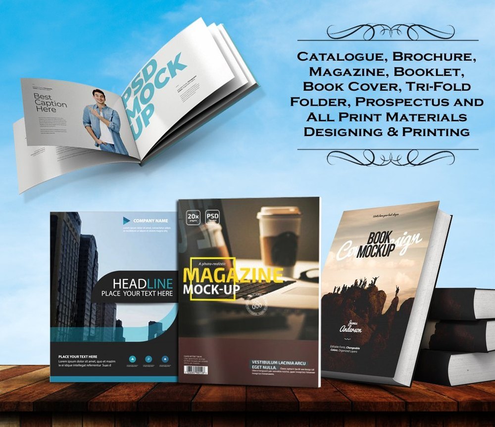 Catalog Designing And Printing Service
