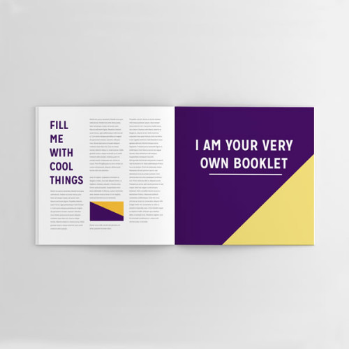 Booklet Design + Printing Service