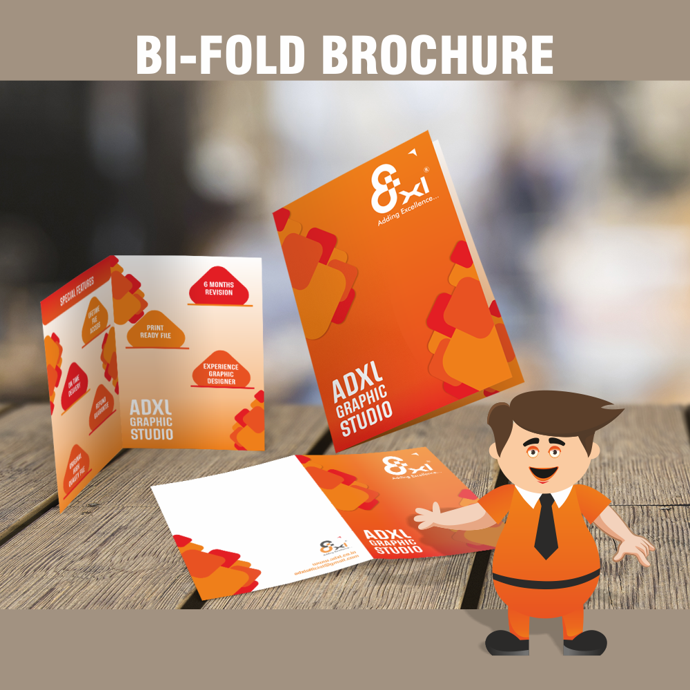 2, 3 Business Days Bi Fold Brochure Design Service