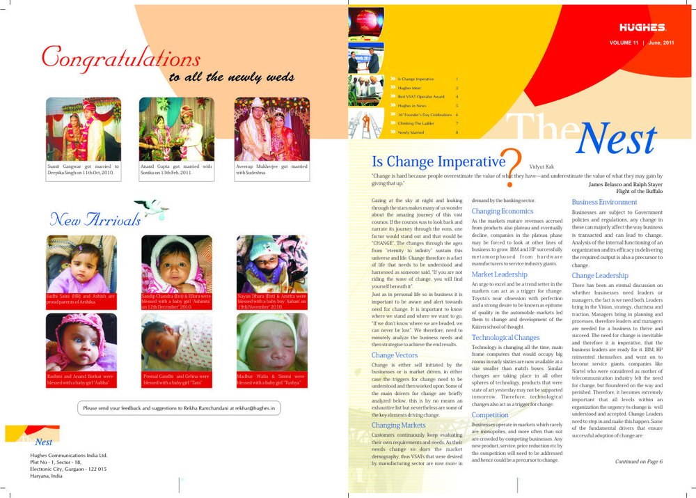 Newsletters Magazine Designing Services