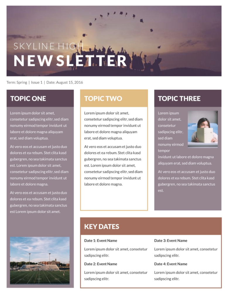 Online Mode Newsletter Designing Services