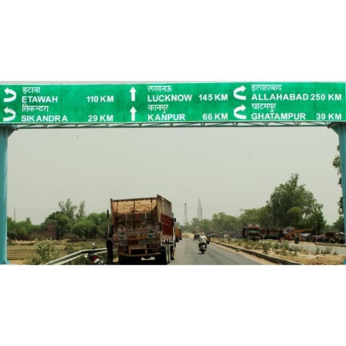 Steel Signage Gantry Fabrication Services
