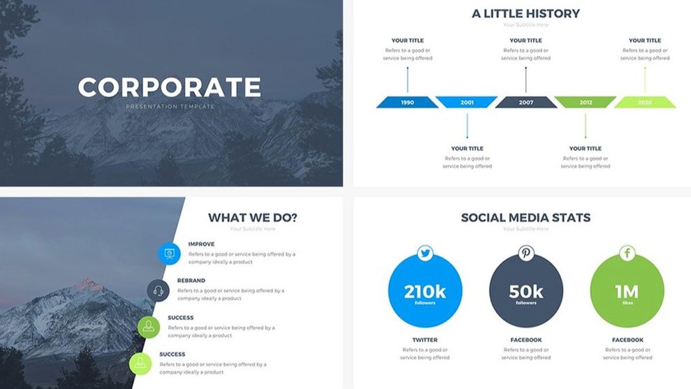 Corporate Presentation Service
