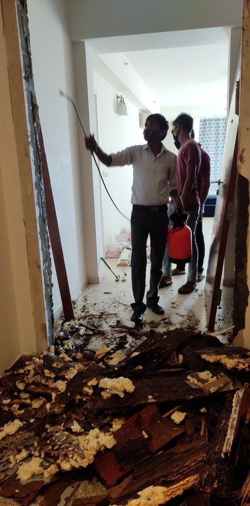 Chemical based Post Construction Anti Termite Treatment, Delhi & Ncr