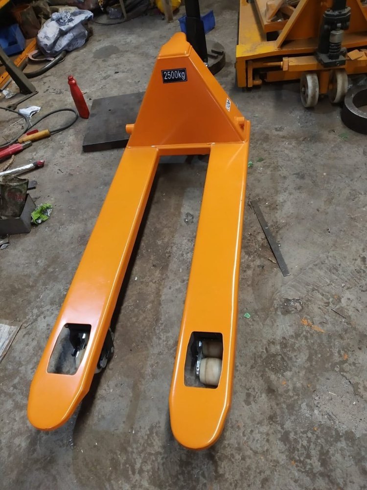 Hydraulic Hand Operated Low Profile Pallet Truck, For Material Handling