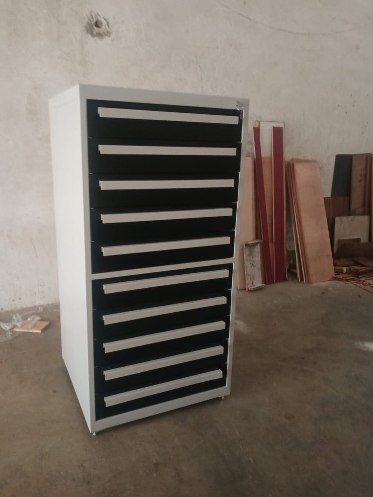 Mild Steel Tool Trolley, For Industrial, Model Name/Number: MSTL10D-DIPL