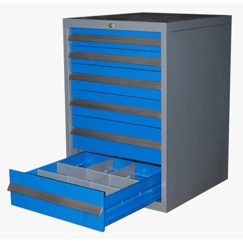 Blue, Grey Multipurpose Tool Cabinet, For Automobile Industry