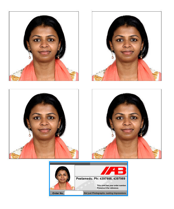 Digital Passport And Visa Photos