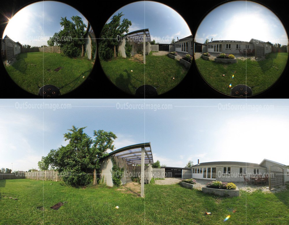 360 Degree Panorama Stitching Service