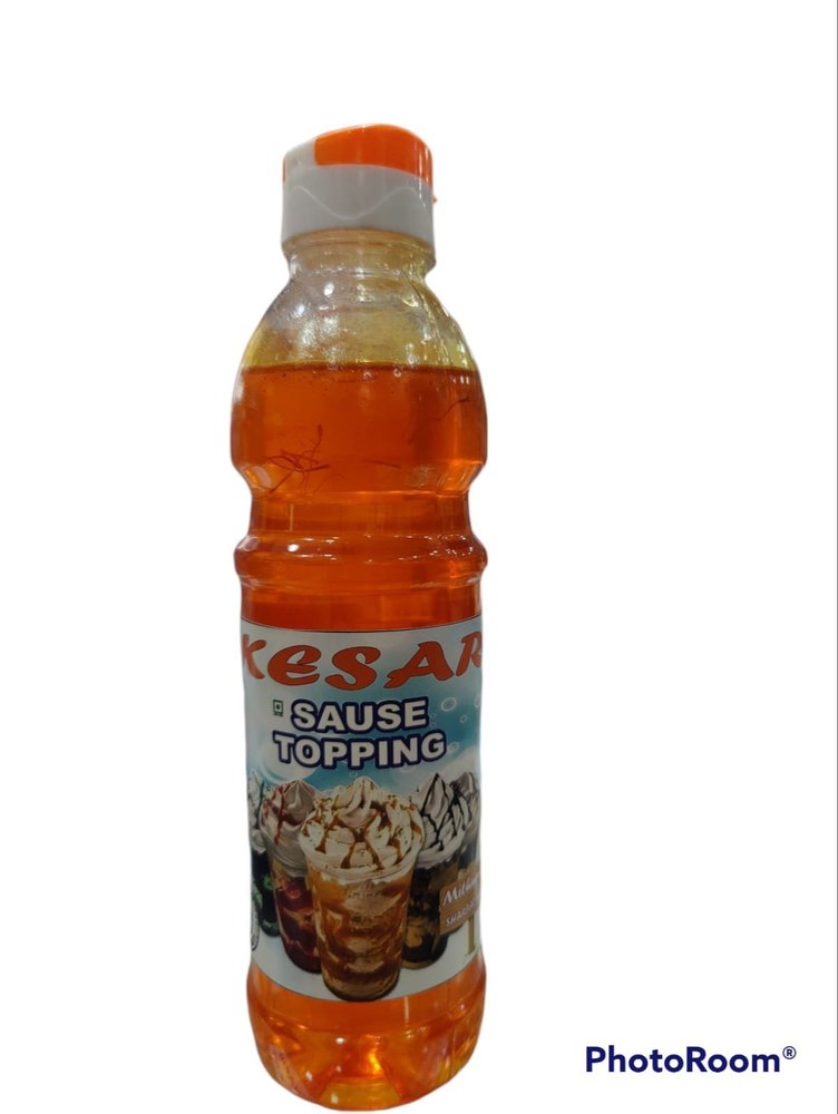 Crown Kesar Topping, 900 ml, Packaging Type: Bottle