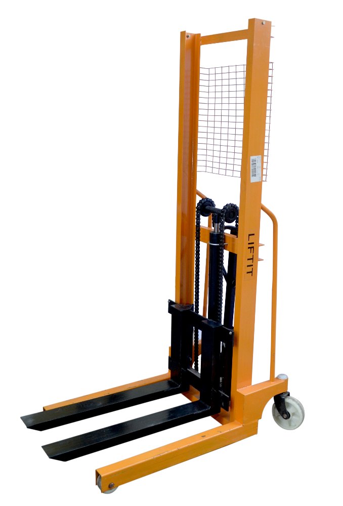 LIFTIT Mild Steel Hydraulic Stacker, Lifting Capacity: 1 and 1.5 Tons, for Material Handling